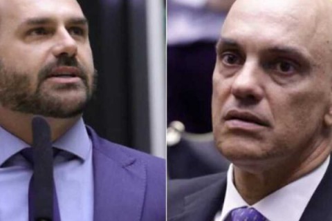 Eduardo: Pressão internacional fez Moraes recuar sobre búlgaro