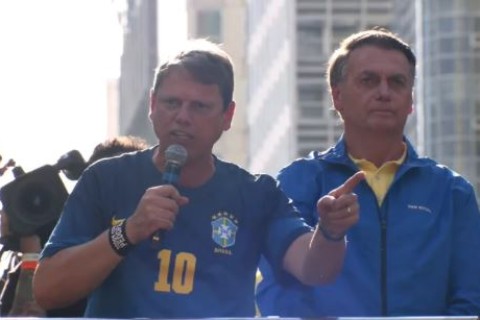 Abalado com estado de Bolsonaro, Tarcísio pede anistia e reconciliação nacional